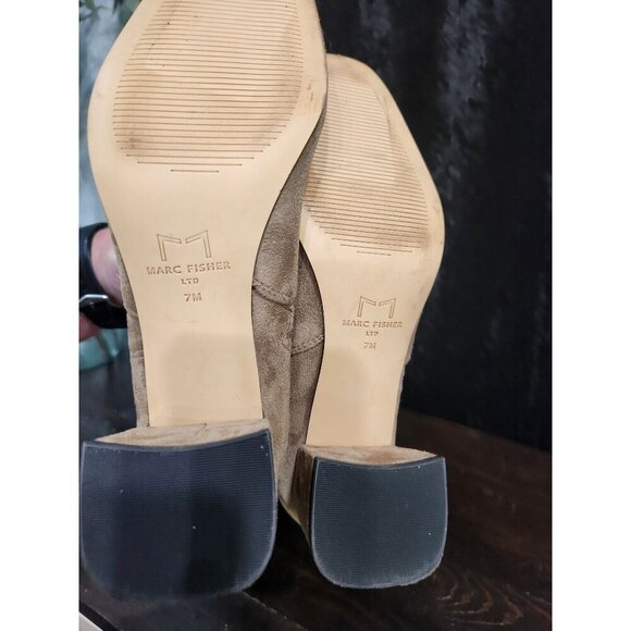 NEW Marc Fisher Charlotte Tan Over the Knee Boots/Sz. 7M - Picture 9 of 9